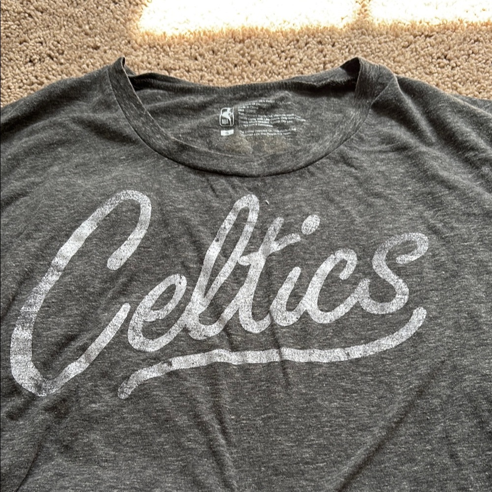 Gray Celtics T-Shirt
